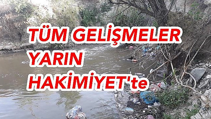 Şehrin orta yerinde çevre skandalı...