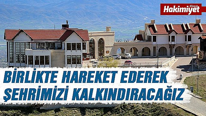 ​​​​​​​ŞERİFOĞULLARI: 'BELEDİYEMİZE DEVREDİLEN HARPUT KONAĞINDA İKİ MÜZE YAPACAĞIZ'