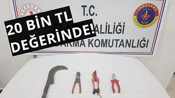  Telefon kablolarını çalan 3 şüpheli gözaltına alındı