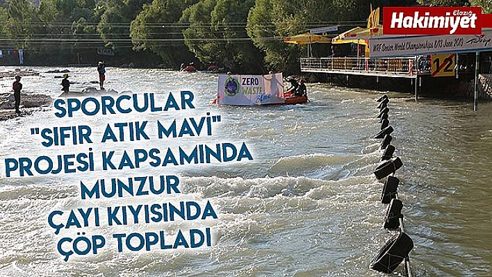 Tunceli'de 800 Sporcu 'Sıfır Atık Mavi' projesine destek verdi