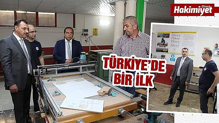 TÜRKİYE'DE İLK DEFA TASARIM VE İNOVASYON MERKEZİ ELAZIĞ'DA KURULUYOR