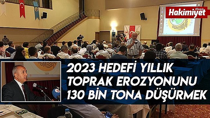 Ülke Genelinde Toprak Kaybı 150 bin tona düştü  