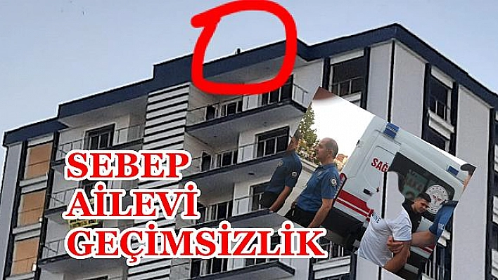 12 katlı binada intihara teşebbüs!