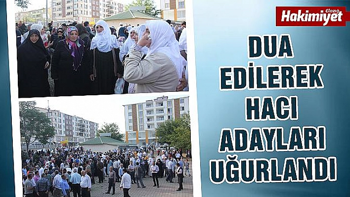 196 hacı adayı dualarla kutsal topraklara uğurlandı