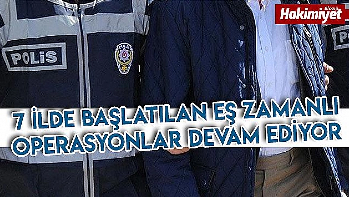7 ilde operasyon FETÖ'nün askeri yapılanmasına operasyon