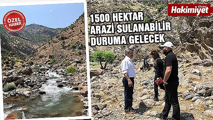 Arıcak İlçesinde Destek Sulama Göleti İle Araziler Suya Kavuşacak