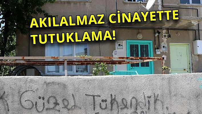 Babasını öldüren kadın tutuklandı