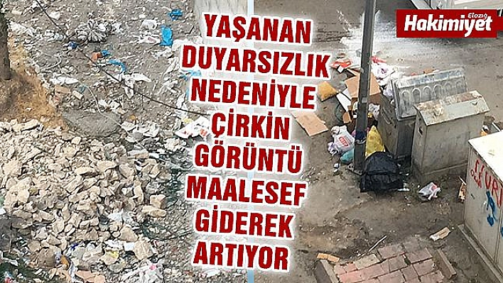 BELEDİYE UYARIYOR, BAZI İNSANLAR DİKKATE ALMIYOR