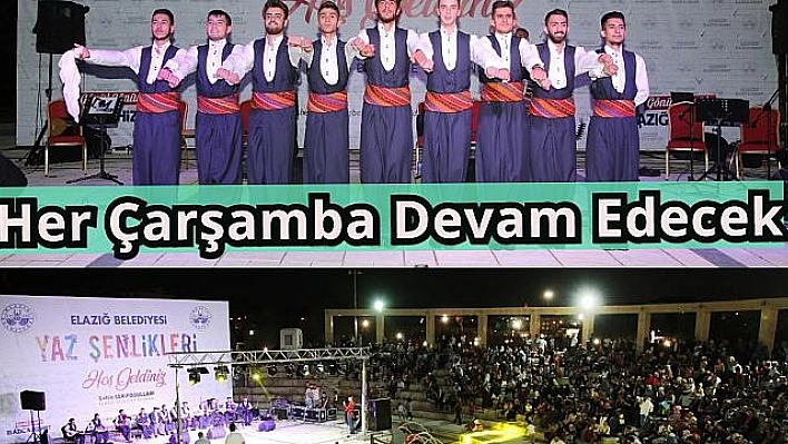 Elazığ Belediyesi Yaz Şenlikleri Başladı