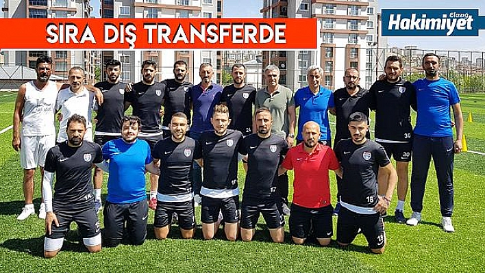 Elazığ Belediyespor'da iç transfer bitti