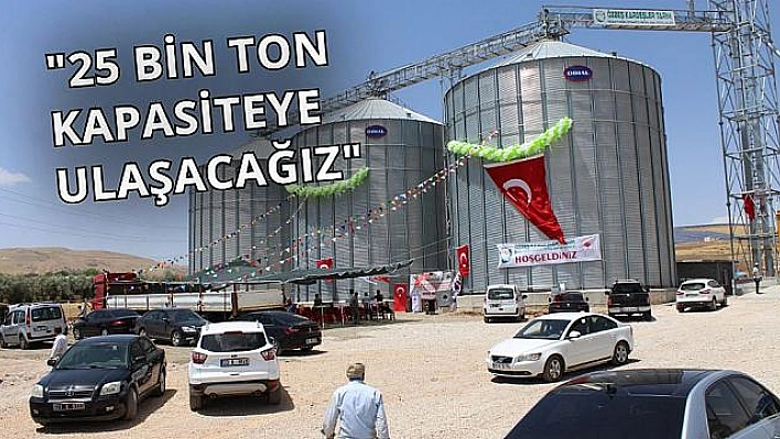 Elazığ'da 1,5 Milyonluk Çelik Silolar Hizmete Açıldı