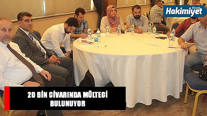 Elazığ'da mülteci sorunları ele alındı