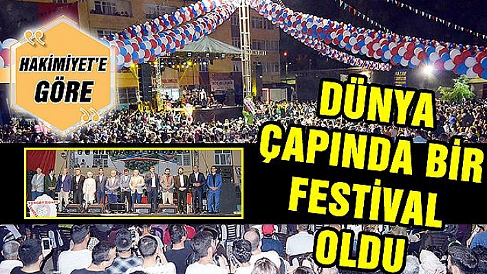 FESTİVALLE GELEN TANITIM VE ÇEMİŞGEZEK ÖRNEĞİ