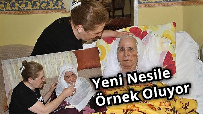  Hem Annesine, Hem de Kayınvalidesine Bakıyor