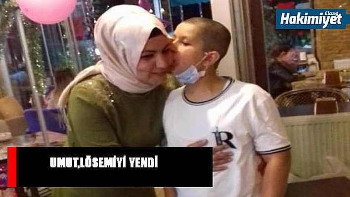 İKİ KEZ NÜKSEDEN LÖSEMİYİ YENEN UMUT CAN'IN MUTLU GÜNÜ