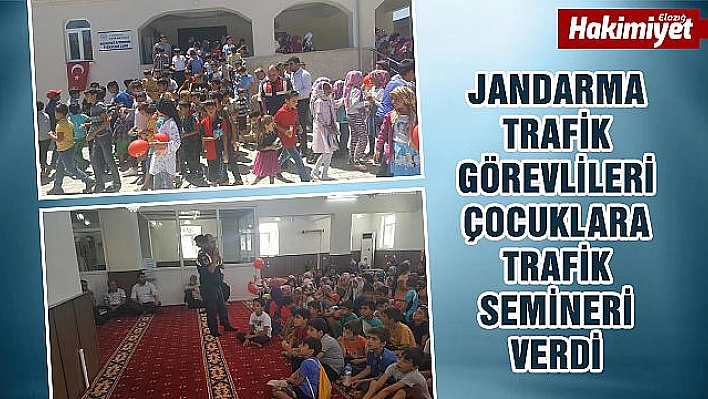 Jandarma, Çocuklara Trafik Kurallarını Anlattı