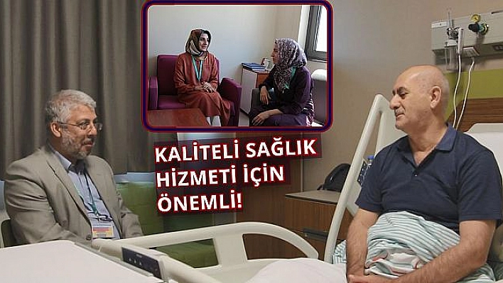  'Manevi Destek ve Rehberlik' Sayesinde Hastalar Moral Buluyor