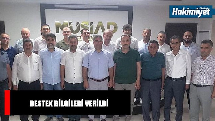 MÜSİAD ÜYELERİ, KOSGEB DESTEKLERİ HAKKINDA BİLGİ ALDI