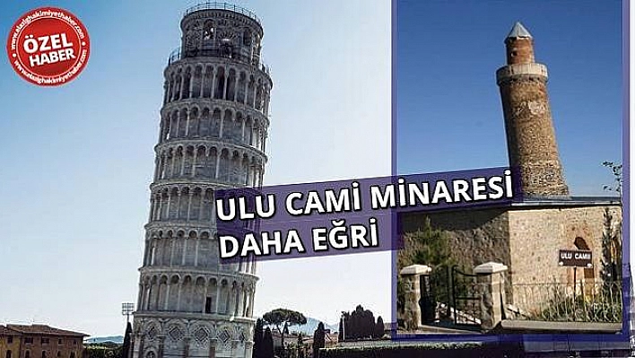  PİSA MI? ULU CAMİ Mİ?  