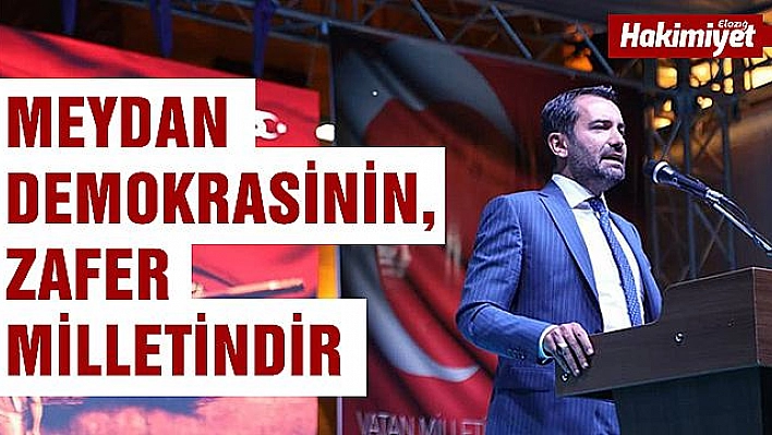 ŞERİFOĞULLARI, ELAZIĞLILARA TEŞEKKÜR ETTİ