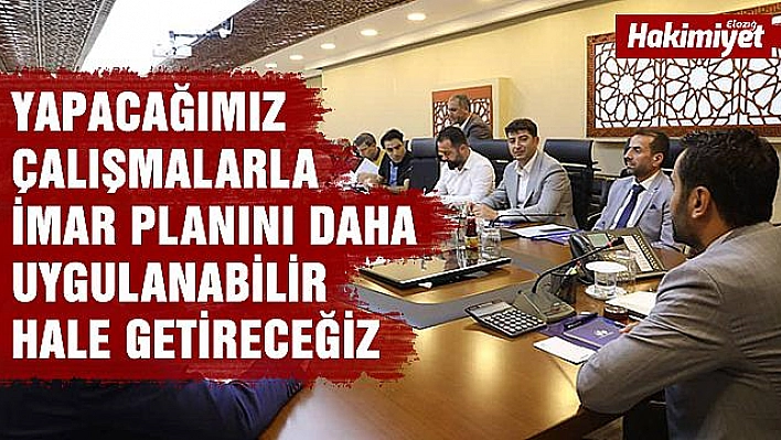 ŞERİFOĞULLARI: 'İMAR PLANINI DAHA UYGULANABİLİR HALE GETİRECEĞİZ'