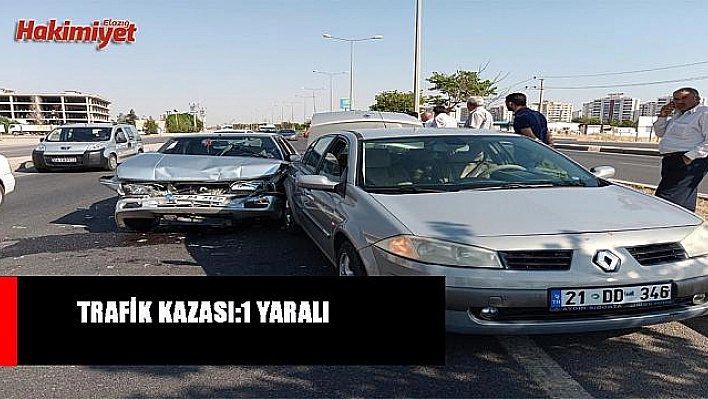 Trafik Kazası: 1 Yaralı