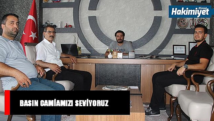 ZEKİ KAPLAN, HAKİMİYET GAZETESİ'Nİ ZİYARET ETTİ 