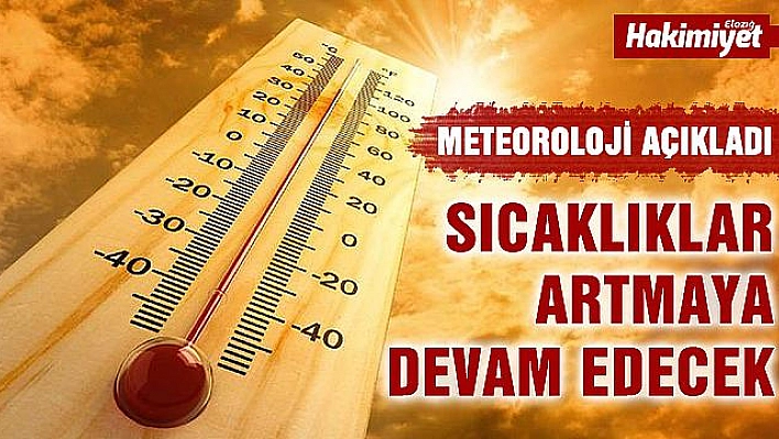 5 İL İÇİN SICAKLIK UYARISI