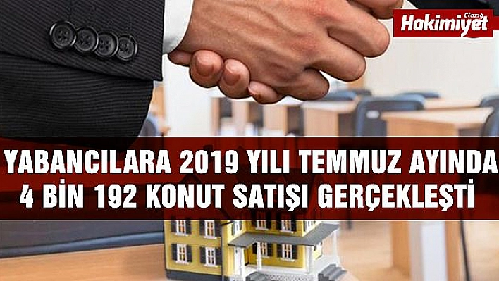 7 ayda 3 bin 831 konut satıldı