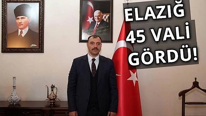 96 YILDA 45 VALİ!
