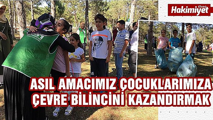 Elazığ'da 'Pikniğimi Yapıyorum, Çevremi Temizliyorum' etkinliği