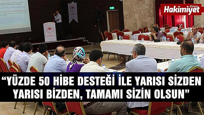 Elazığ'da tarım alanında 130 projeye 20 milyon hibe verildi