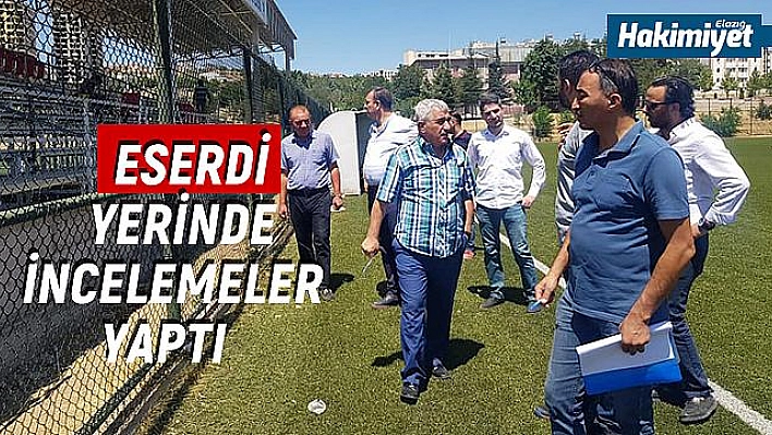 Elazığ'daki sahalar denetlendi