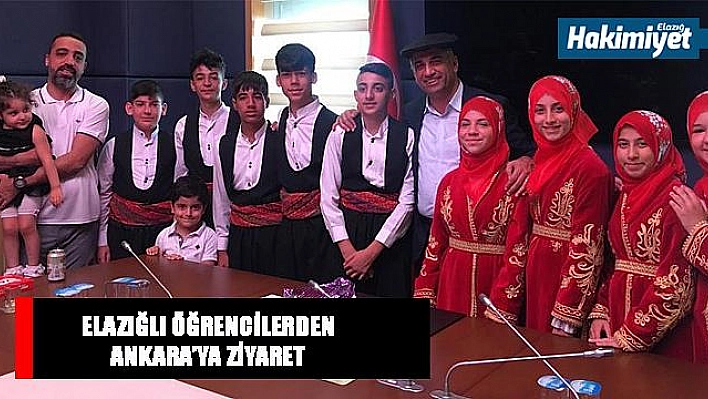 ELAZIĞ'IN ÇOCUKLARI MİLLETVEKİLİ EROL İLE MECLİS  GENEL KURUL SALONUNDA 