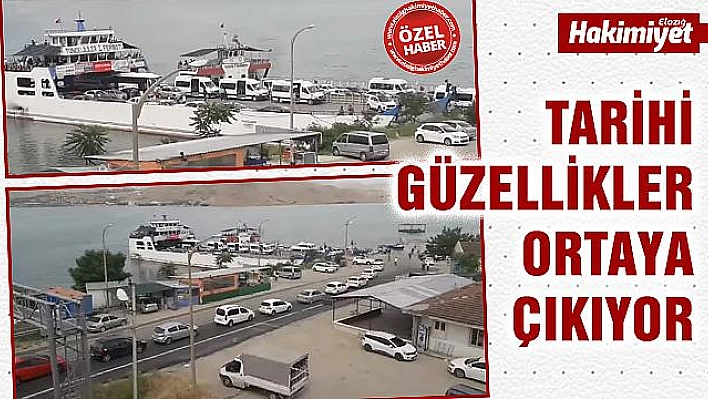 FERİBOTLAR, VATANDAŞLARIN İLGİ ODAĞI OLDU