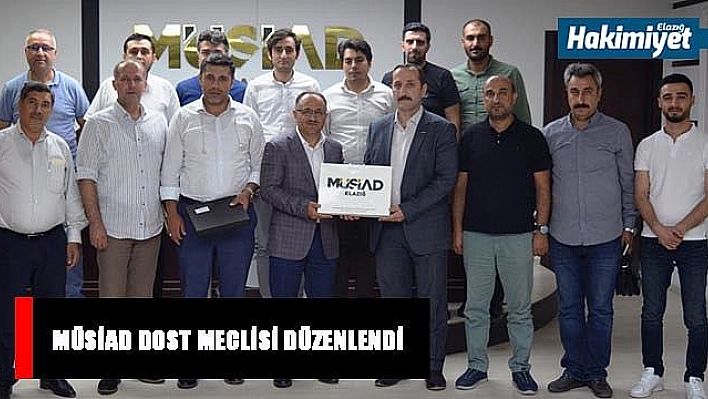 İŞ KUR MÜDÜRÜ BALCI,MÜSİAD DOST MECLİSİNDE