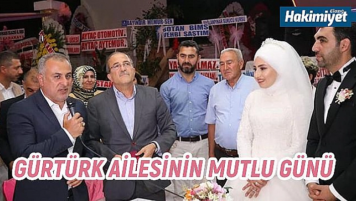 MİLLİ EĞİTİM MÜDÜRÜ GÜRTÜRK'ÜN MUTLU GÜNÜ