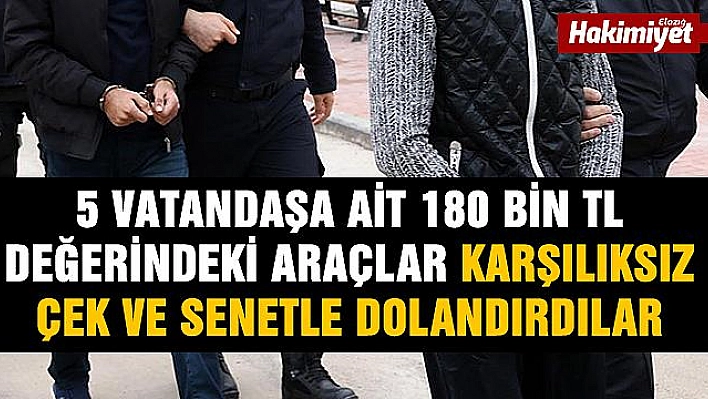 Dolandırıcılık yapan 2 kişi adliyeye sevk edildi