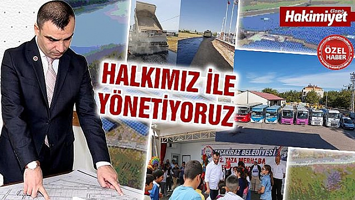 AKÇAKİRAZ'A HİZMET YAĞIYOR