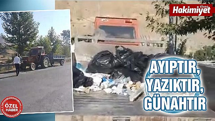 BAŞKAN ATLI'DAN ÇEVREYİ KİRLETEN SORUMSUZ İNSANLARA SERT MESAJ: ' ÇOCUK BEZİNİ BİLE YOL KENARINA ATMIŞLAR'