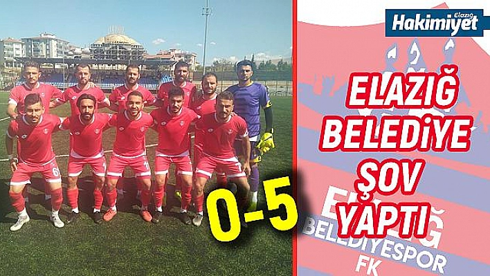 Belediyespor tarihi farkla turladı!