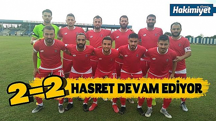 Elazığ Belediyespor 2 puan bıraktı!