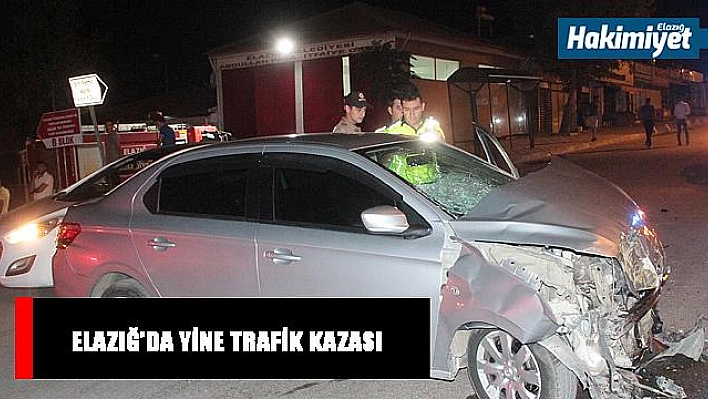 Elazığ'da Trafik Kazası: 1 Yaralı 