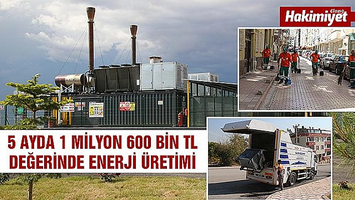 Evsel Atıklardan 10 Bin Konutun Enerji İhtiyacı Karşılandı