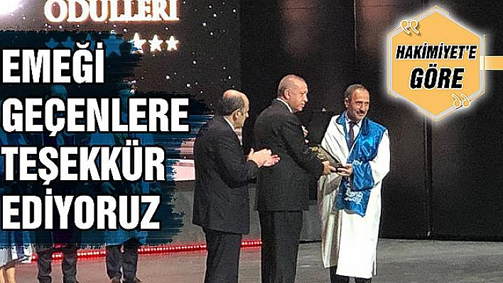 FIRAT'A KALKINMA ÖDÜLÜ