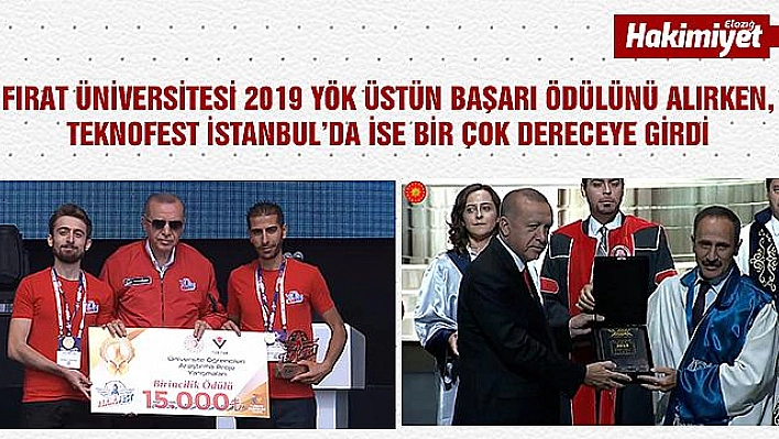 Fırat Üniversitesi, bir çok başarı elde etti