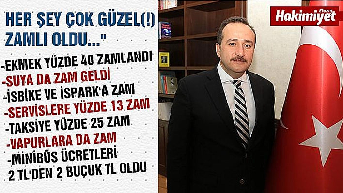 Milletvekili Ağar: 'Her şey çok güzel olacak ile geldiler, her şey çok güzel(!) zamlı oldu...'