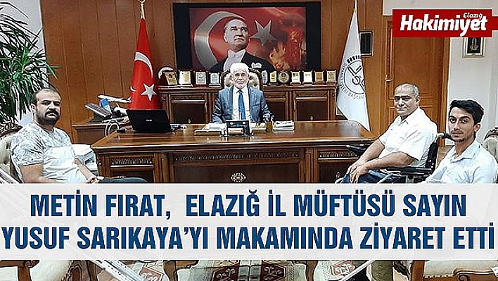 Müftü Sarıkaya'ya ziyaret