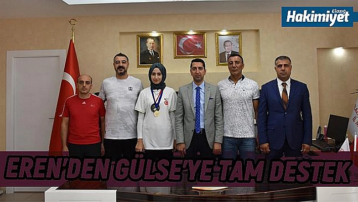 Şampiyondan İl Müdürü Eren'e ziyaret