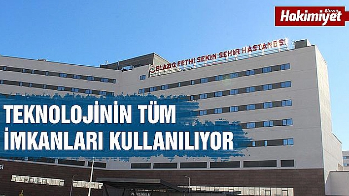 Şehir Hastanesi'nde 'Her Adımda' Teknoloji